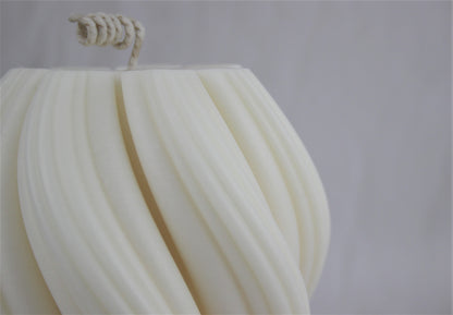 Swirl Sculpture Candle