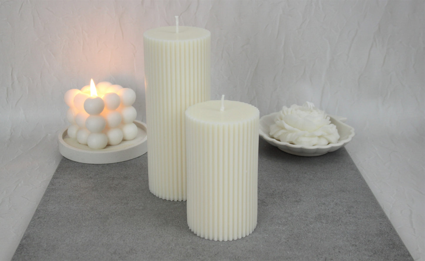 Pillar Candle Duo