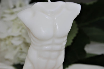 Torso Male Candle