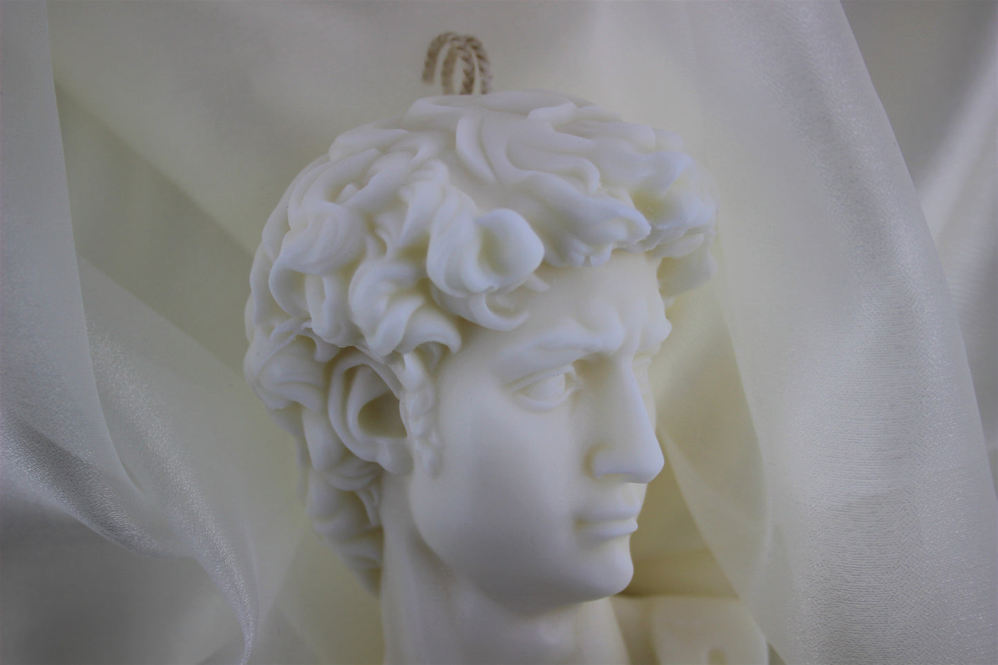 David by Michelangelo Sculpture Candle