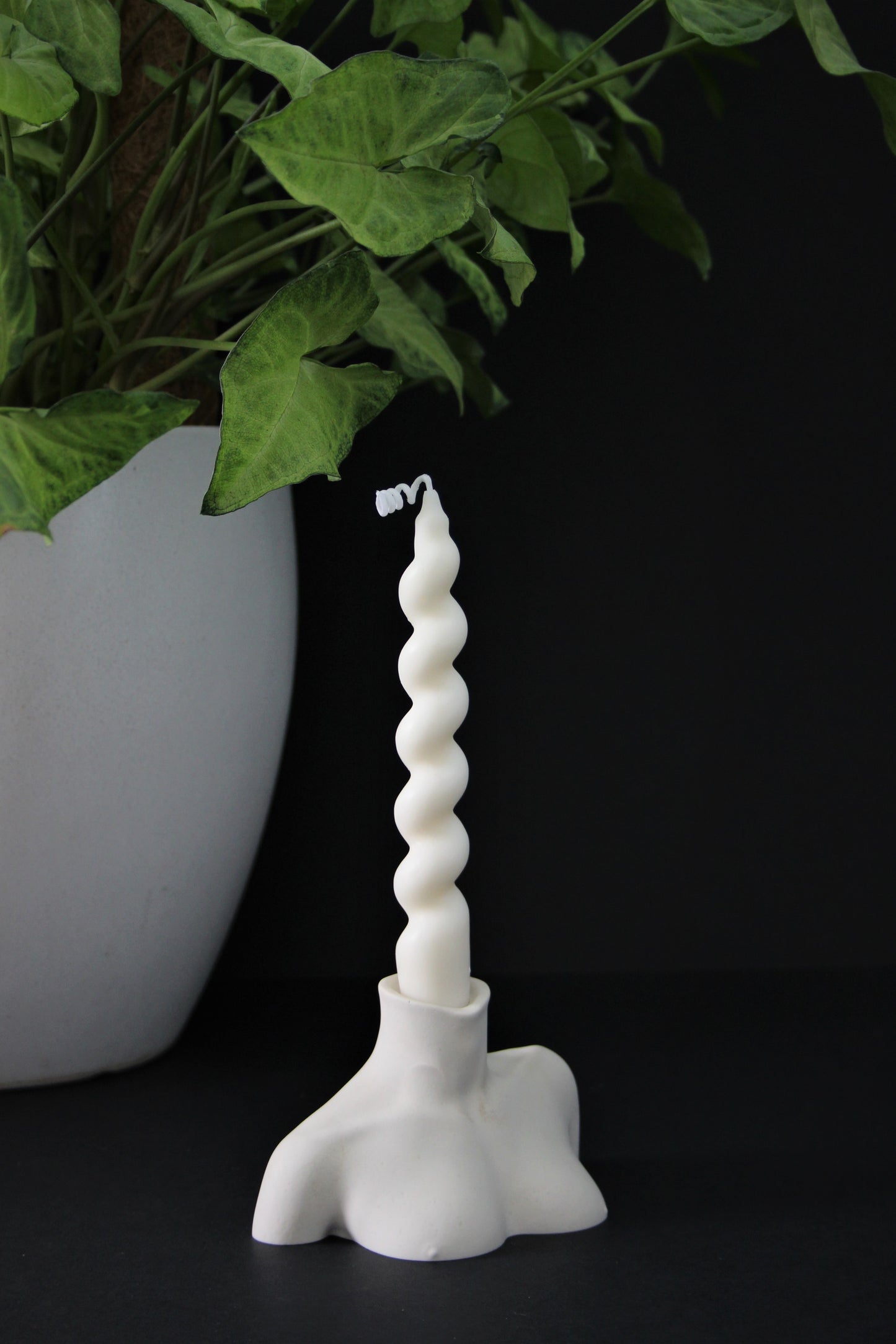 Spiral Taper Candle