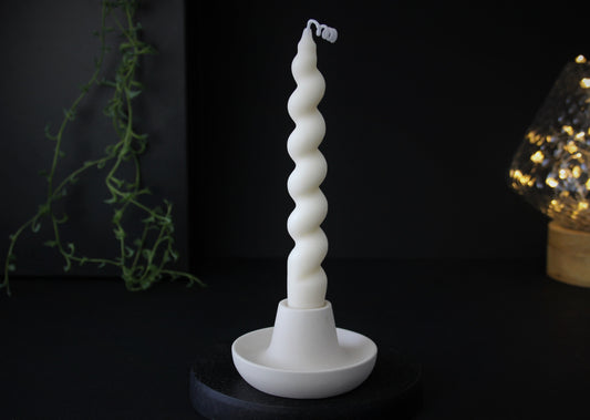 Spiral Taper Candle