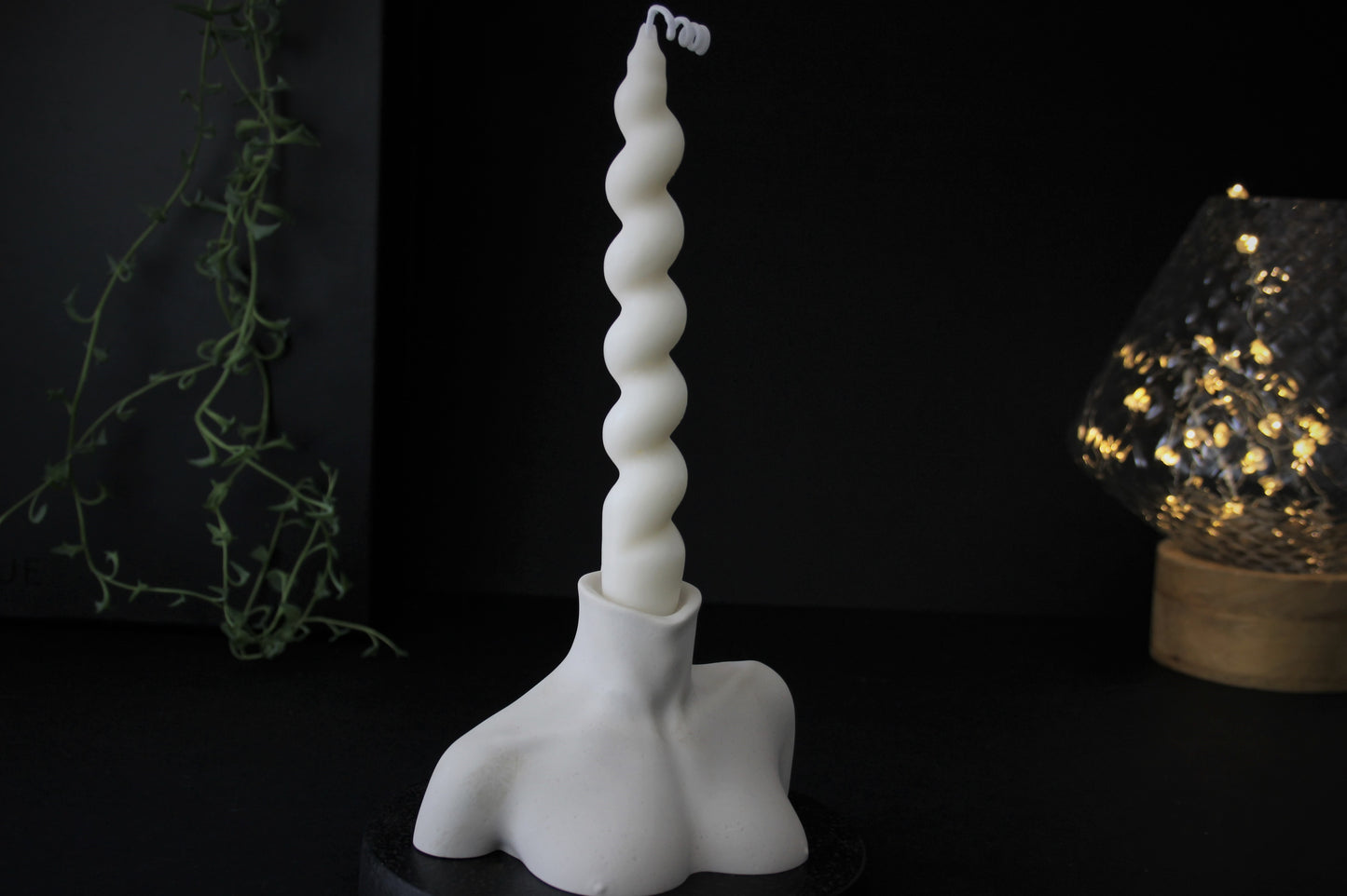 Spiral Taper Candle