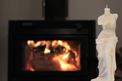 Venus De Milo Goddess Sculpture Candle