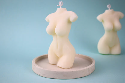 Torso Female Candle