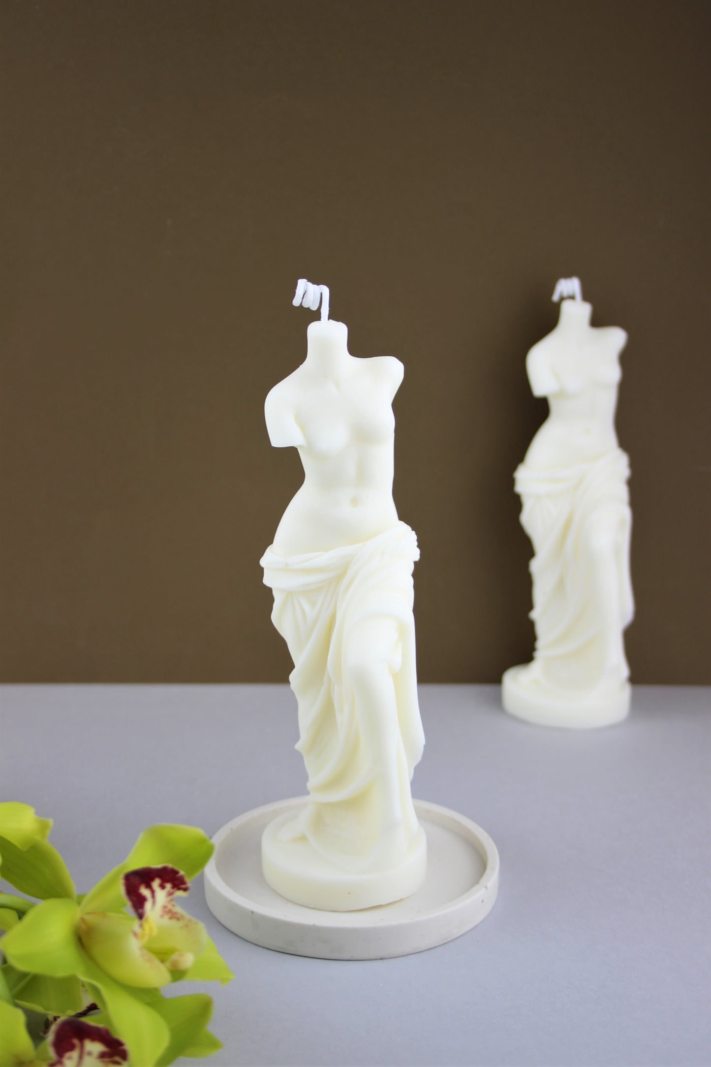 Venus De Milo Goddess Sculpture Candle