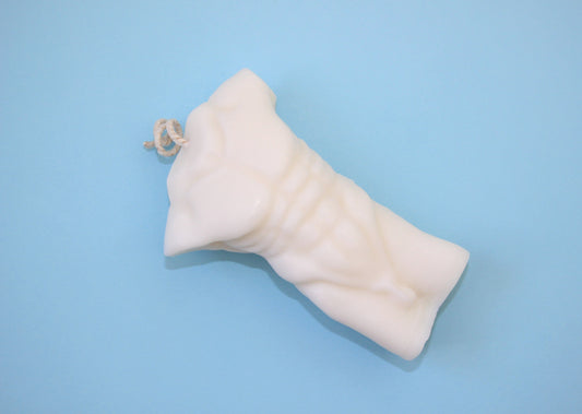 Torso Male Candle